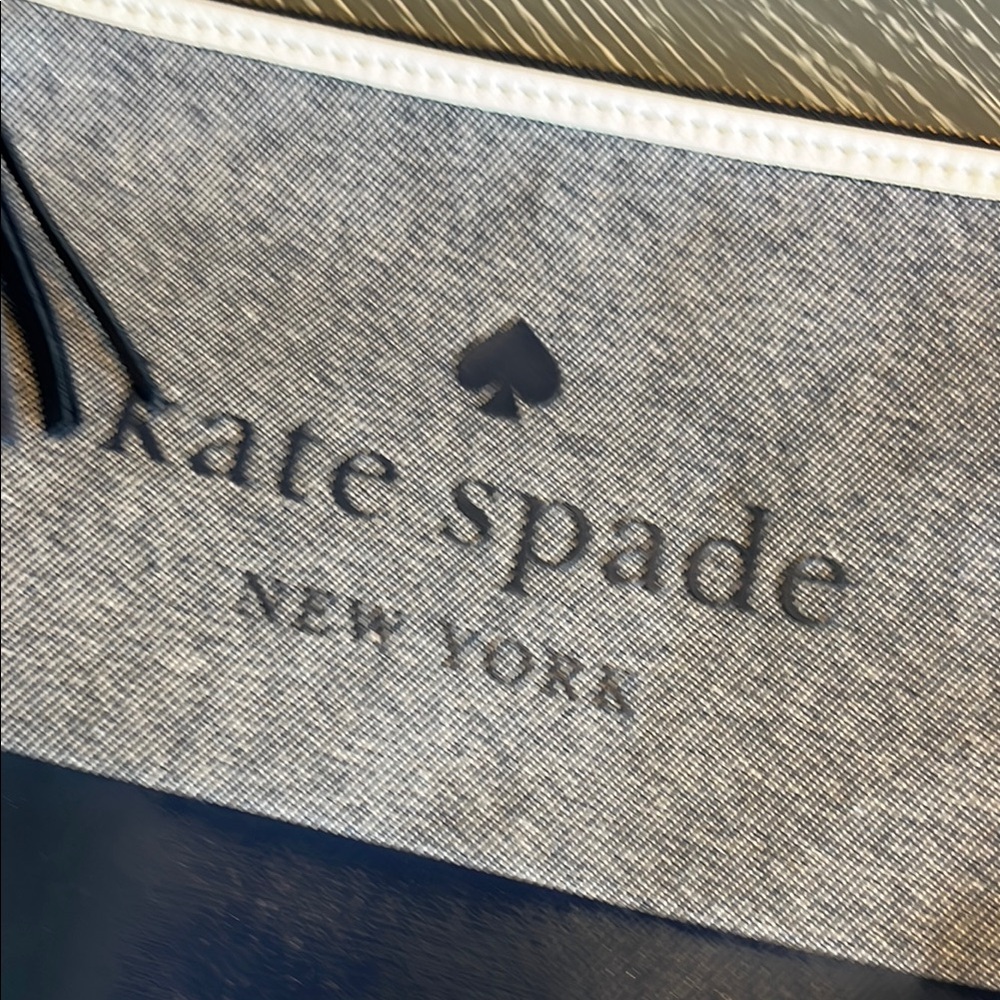 Kate Spade Ash Street Navy Clutch with Tassel - Picture 3 of 6